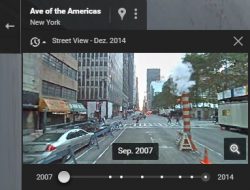 New York Street View Zeitreise
