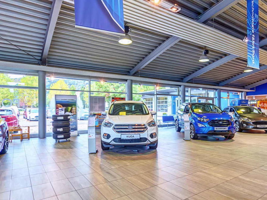 Autohaus Kirchseeon Google Street View Rundgang, von innen ansehen